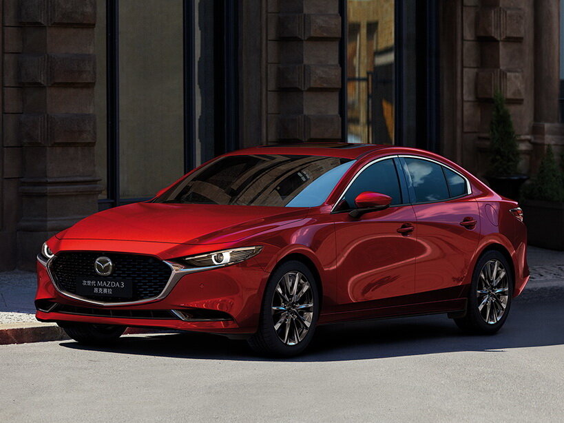 Mazda Mazda3 (BP) 4 поколение, седан, гибрид (11.2018 -  н.в.)